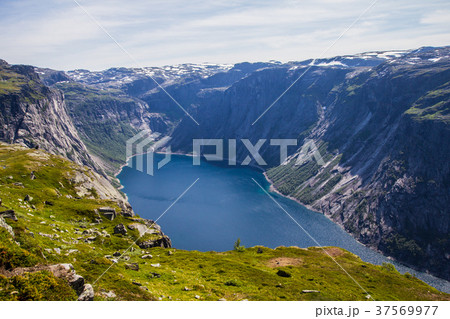 The summer trip to Trolltunga, The Troll's tongue The summer trip to Trolltunga, The Troll's tongue 37569977