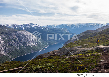 The summer trip to Trolltunga, The Troll's tongue The summer trip to Trolltunga, The Troll's tongue 37569980