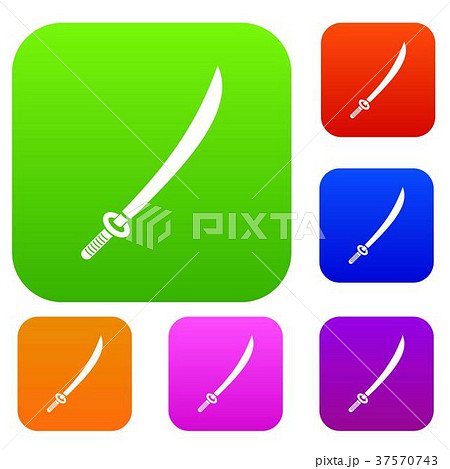 Katana set color collection 37570743