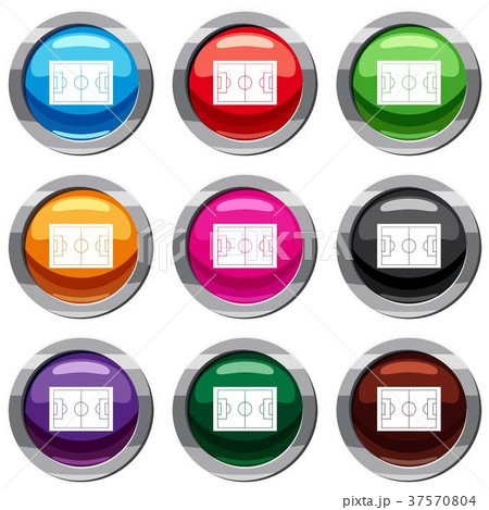 Soccer field set 9 collection 37570804