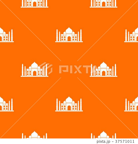 Taj mahal pattern seamless 37571011