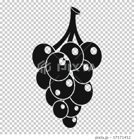 Grape icon, simple style 37571452