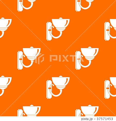 Wall lamp pattern seamless 37571453