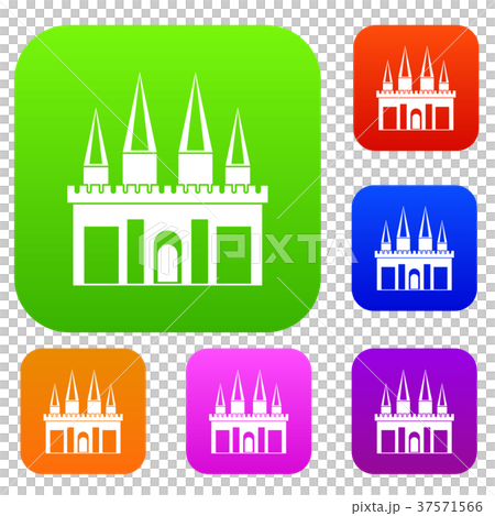 Kingdom palace set color collection 37571566