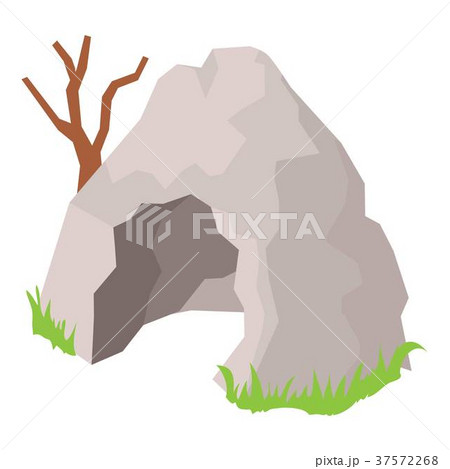 Cave icon, isometric style 37572268