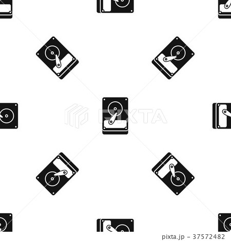 HDD pattern seamless black 37572482
