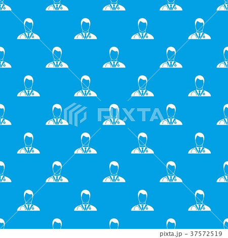 Doctor pattern seamless blue Doctor pattern seamless blue 37572519