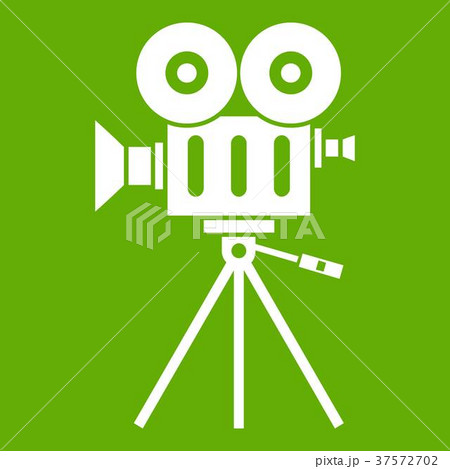 Camcorder icon green Camcorder icon green 37572702