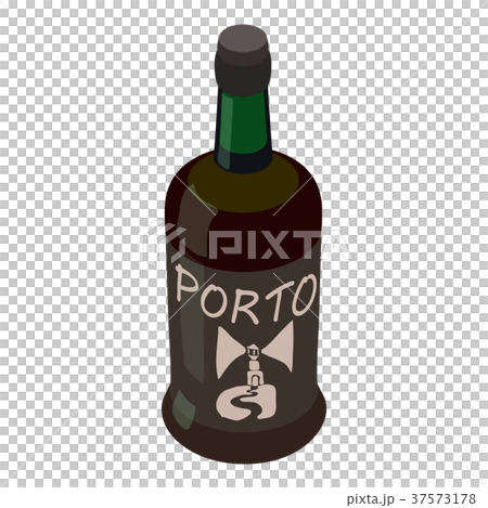 Port wine icon, isometric style Port wine icon, isometric style 37573178