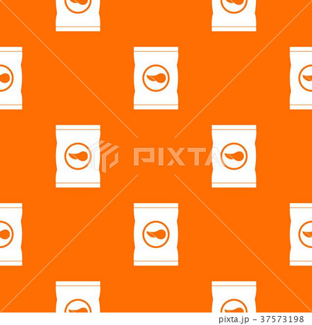 Chips plastic bag pattern seamless Chips plastic bag pattern seamless 37573198