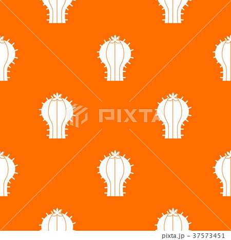 Cactus with flower pattern seamless 37573451
