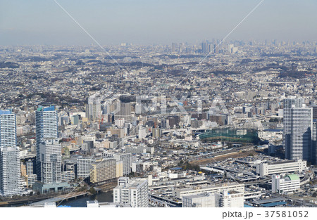 横浜から望む東京方面 37581052