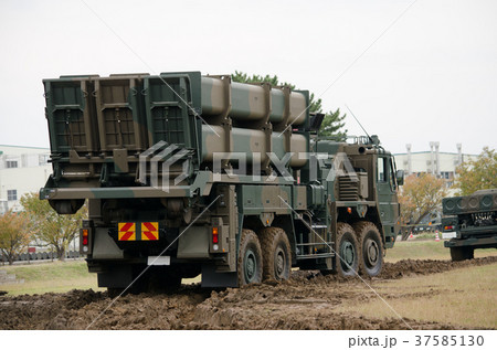 自衛隊イメージ(12式地対鑑誘導弾 12SSM) 自衛隊イメージ(12式地対鑑誘導弾 12SSM) 37585130