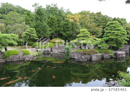 兵庫県姫路市の姫路公園内にある日本庭園「好古園」 37585401