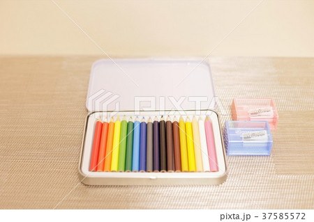 入学用品 文房具 色鉛筆 入学用品 文房具 色鉛筆 37585572