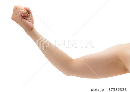 女性の腕 37586328