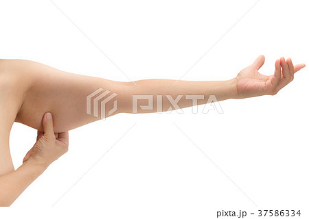 女性の腕の贅肉 女性の腕の贅肉 37586334