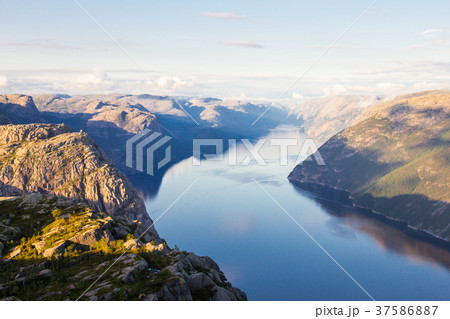 Preikestolen or Prekestolen or Preacher's Pulpit 37586887