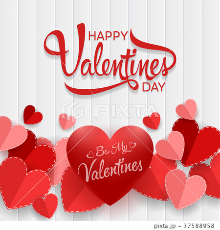 Happy valentines day background 37588958
