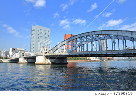 勝鬨橋　隅田川 37590319