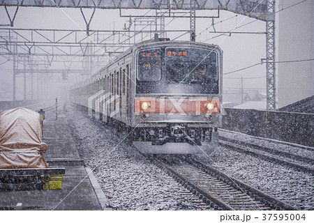 武蔵野線　205系　西浦和駅 37595004