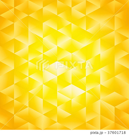 Yellow poligonal background 37601718