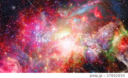 Nebulae and galaxies. Elements of this Image 37602650