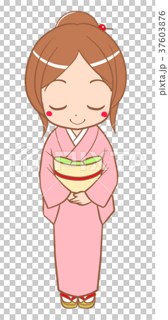 Girl in kimono-Spring 3 37603876