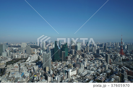 日本の東京都市景観・4年ぶりの大雪から一夜明け「虎ノ門や汐留」・奥に東京スカイツリー=1月23日撮影 日本の東京都市景観・4年ぶりの大雪から一夜明け「虎ノ門や汐留」・奥に東京スカイツリー=1月23日撮影 37605970
