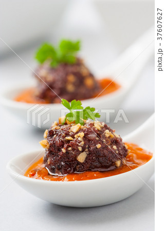 Morcilla appetizer Morcilla appetizer 37607627