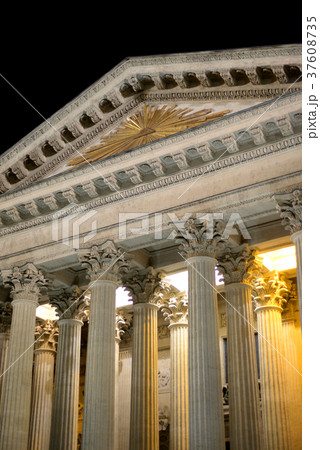 Kazan Cathedral in St. Petersburg by night. Kazan Cathedral in St. Petersburg by night. 37608735