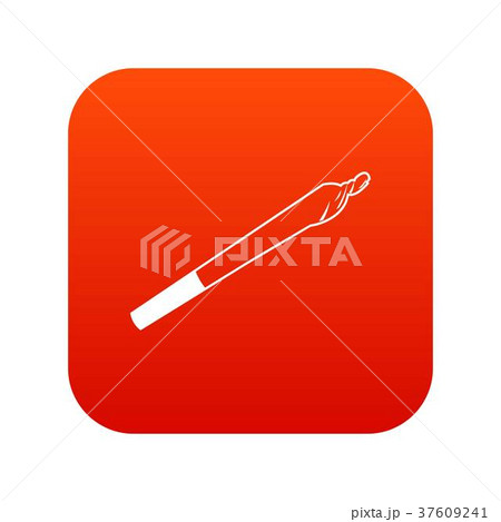 Marijuana icon digital red Marijuana icon digital red 37609241