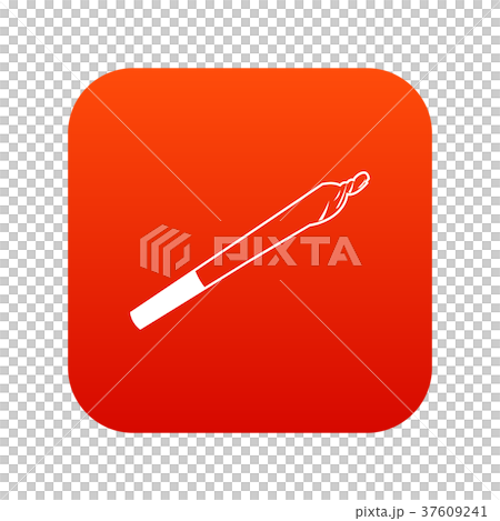 Marijuana icon digital red Marijuana icon digital red 37609241