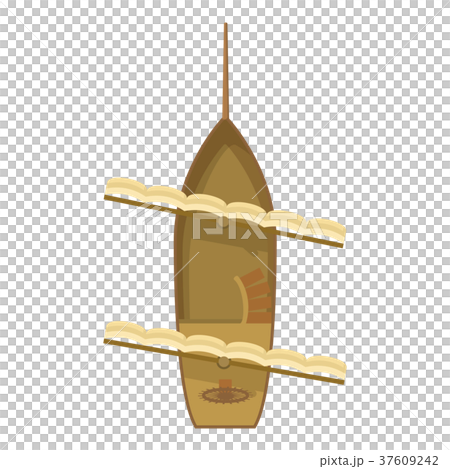Shipment icon, cartoon style 37609242