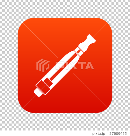 Clearomizer icon digital red Clearomizer icon digital red 37609455