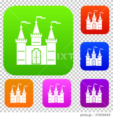 Castle set color collection Castle set color collection 37609849
