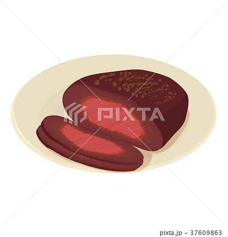 Cutlet icon, isometric style Cutlet icon, isometric style 37609863