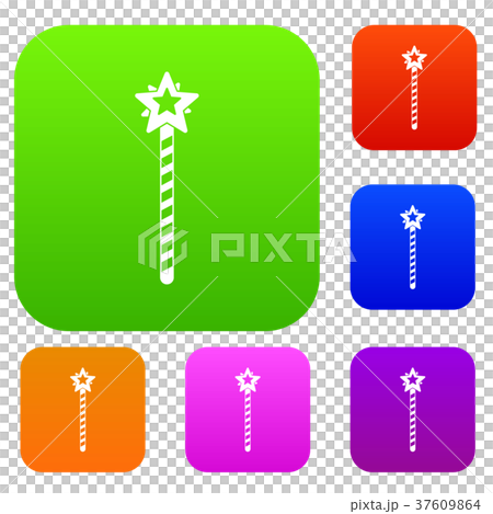 Magic wand set color collection 37609864