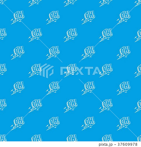 Oh, speech bubble pattern seamless blue Oh, speech bubble pattern seamless blue 37609978