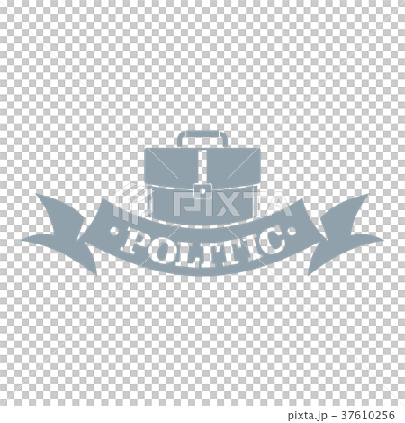 Politic logo, simple gray style Politic logo, simple gray style 37610256