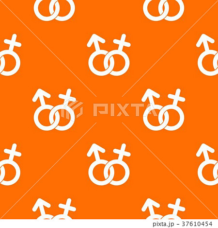 Gender symbol pattern seamless 37610454