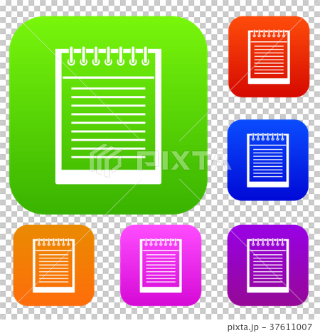 Spiral notepad set color collection 37611007