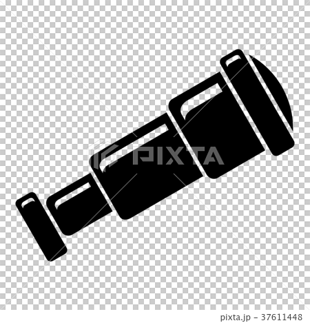 Spyglass icon, simple style Spyglass icon, simple style 37611448