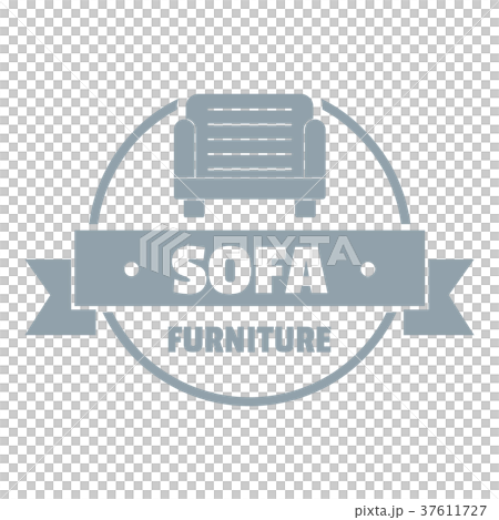 Furniture sofa logo, simple gray style Furniture sofa logo, simple gray style 37611727
