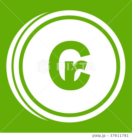 Coins cruzeiro icon green 37611781