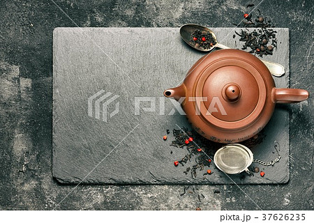 Chinese traditional red clay teapot Chinese traditional red clay teapot 37626235