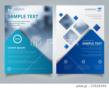 Brochure layout design template, Annual report 37626494