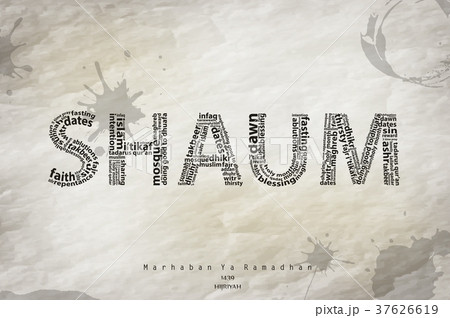 Shaum typography background 37626619