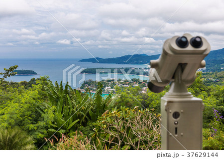 Kata Karon viewpoint at Phuket island, Thailand Kata Karon viewpoint at Phuket island, Thailand 37629144