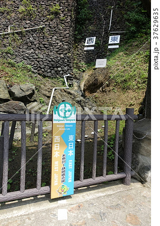 フォッサマグナ露頭 糸魚川市 フォッサマグナ露頭 糸魚川市 37629635